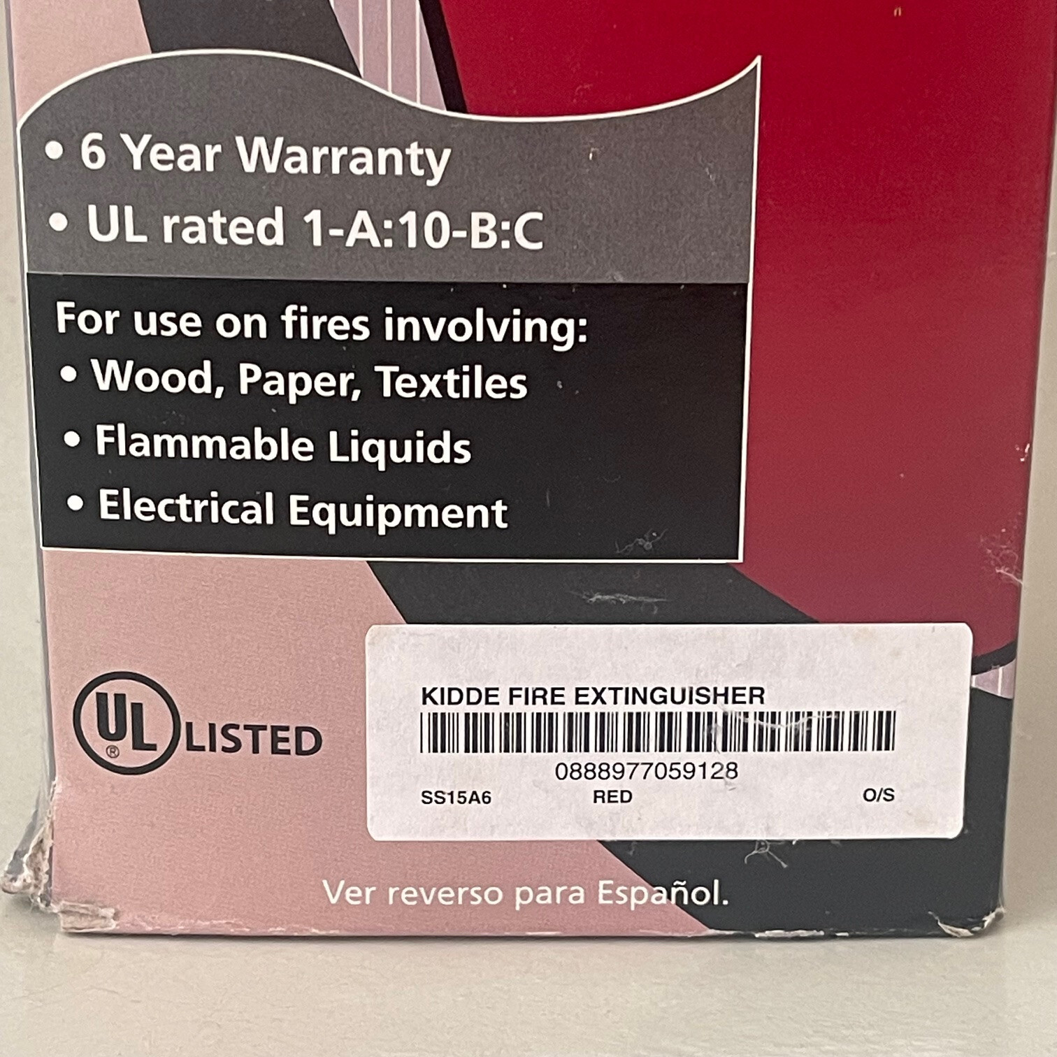 SUPREME x Kidde Fire Extinguisher for Display Red Box Logo Listed SS15 RARE NEW