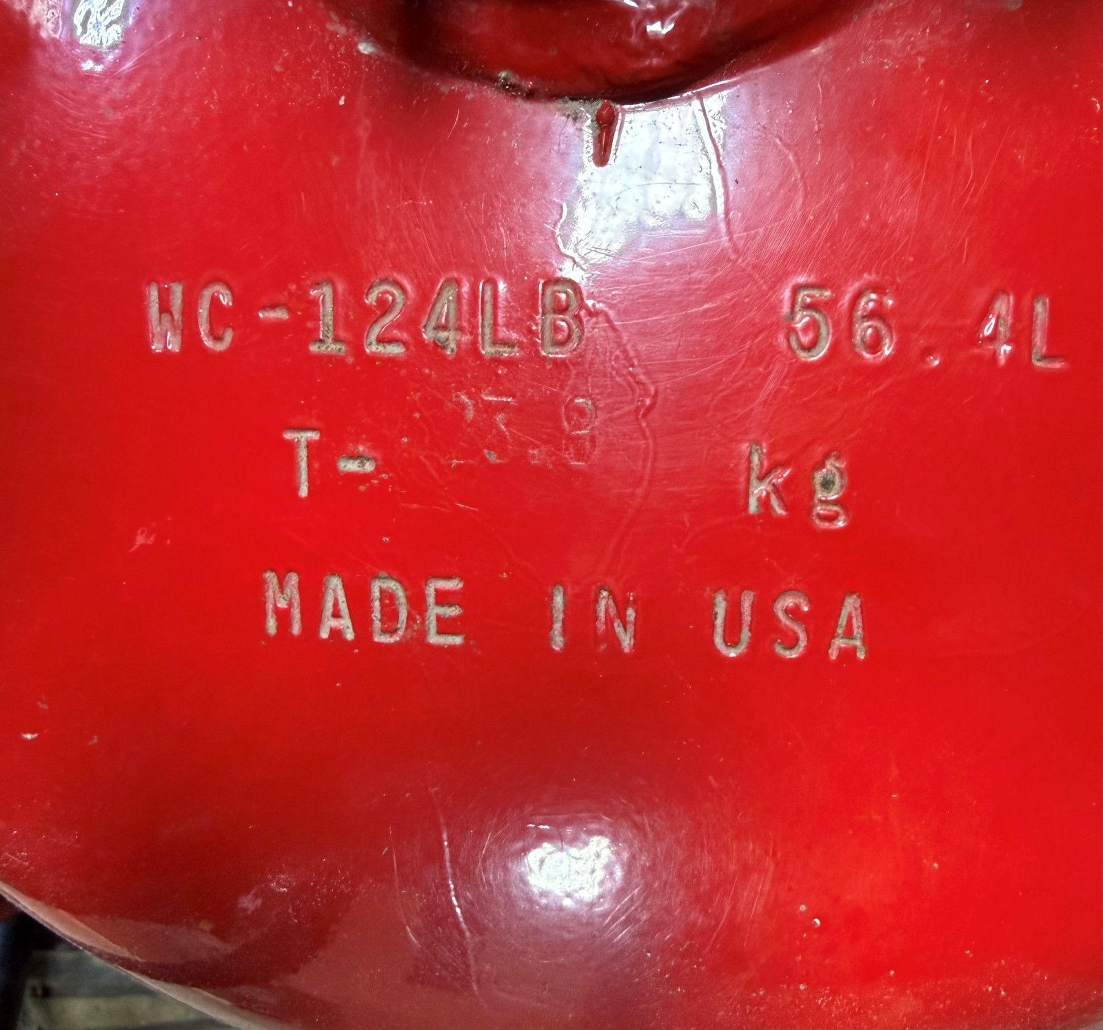 Buckeye fire extinguisher- Model A-150-SP ABC Dry Chemical Wheeled Fire