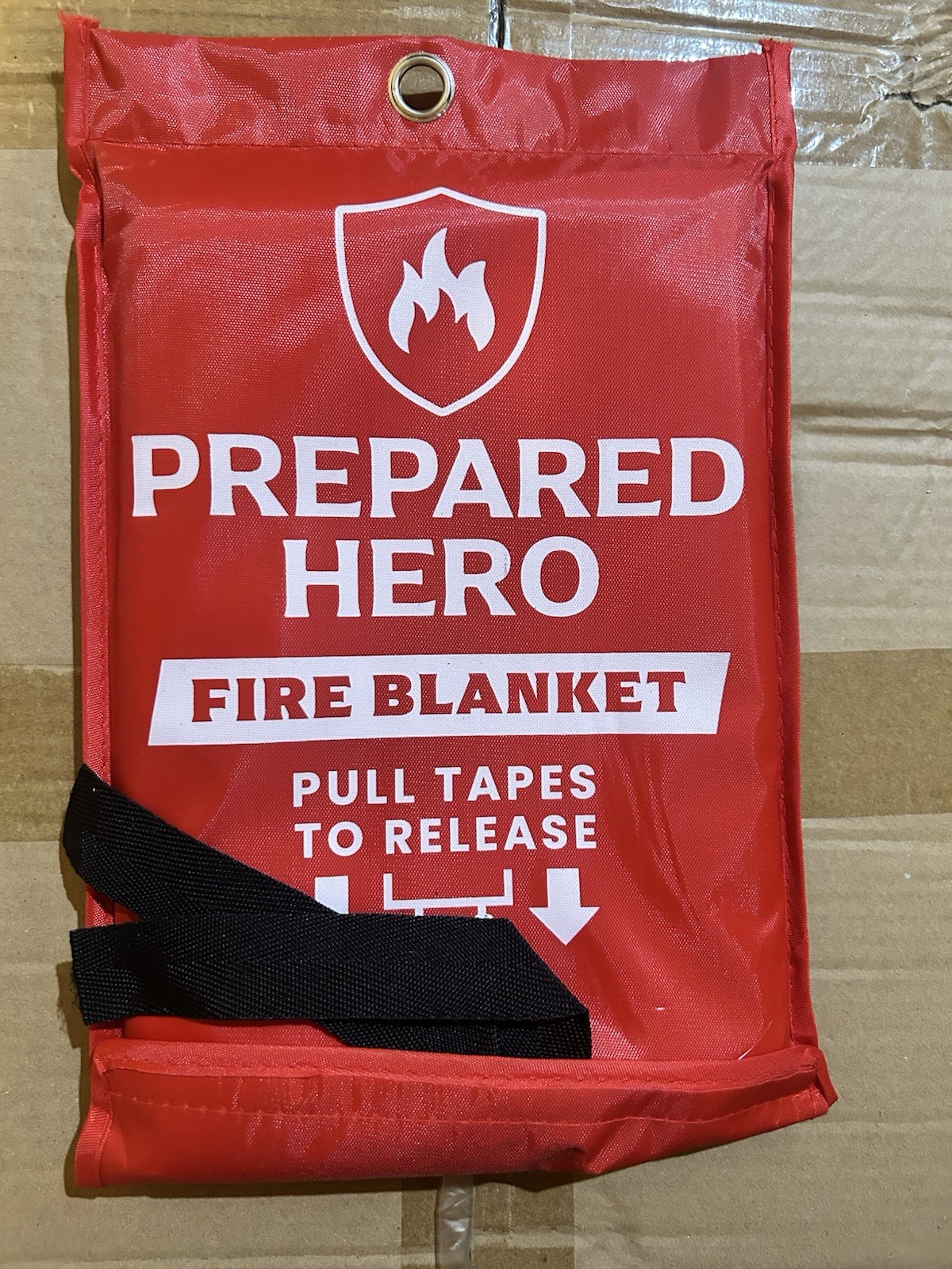NEW Prepared Hero Fire Blanket Size 39′ X 39″