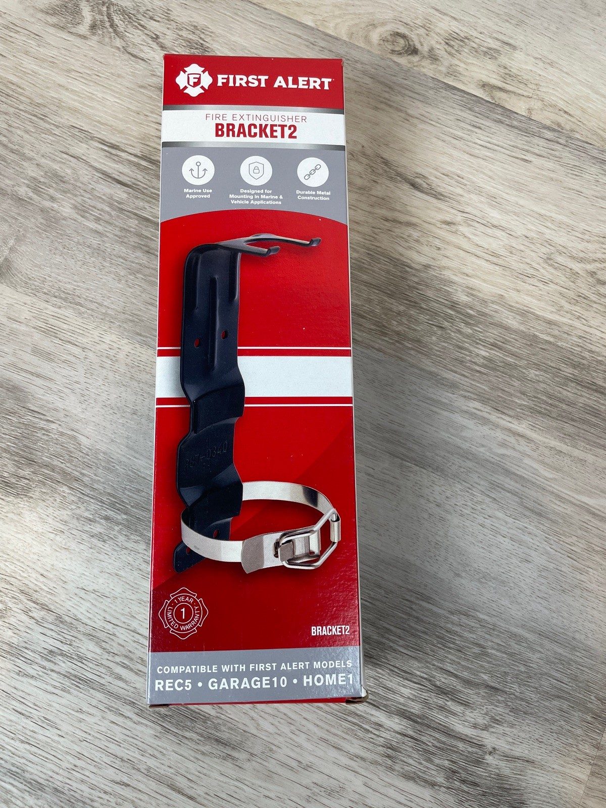 First Alert Small Fire Extinguisher Mounting Bracket – BRACKET2 NEW IN BOX