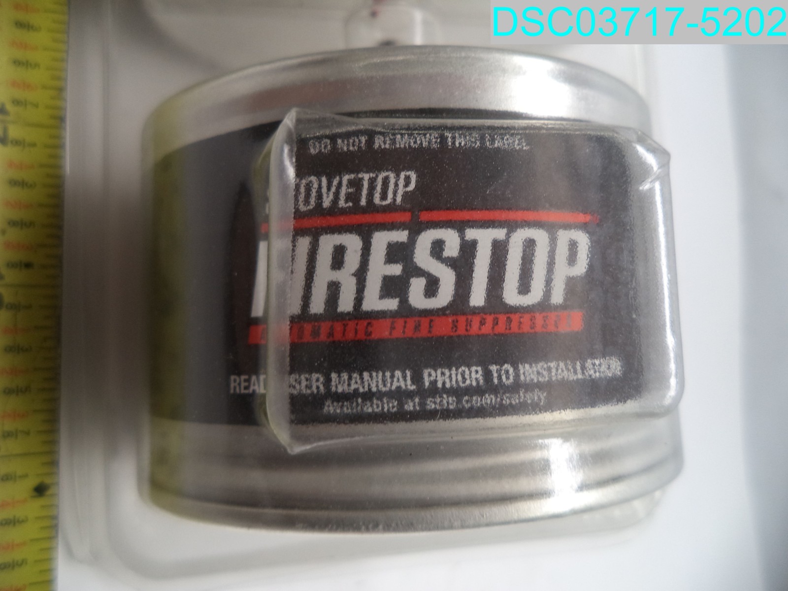 Stovetop Firestop Automatic Cooktop Fire Suppressor 655002278980