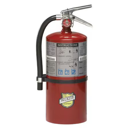 Buckeye Fire Equipment 11310 Fire Extinguisher, 10 Lb Capacity, Class Abc , Ul