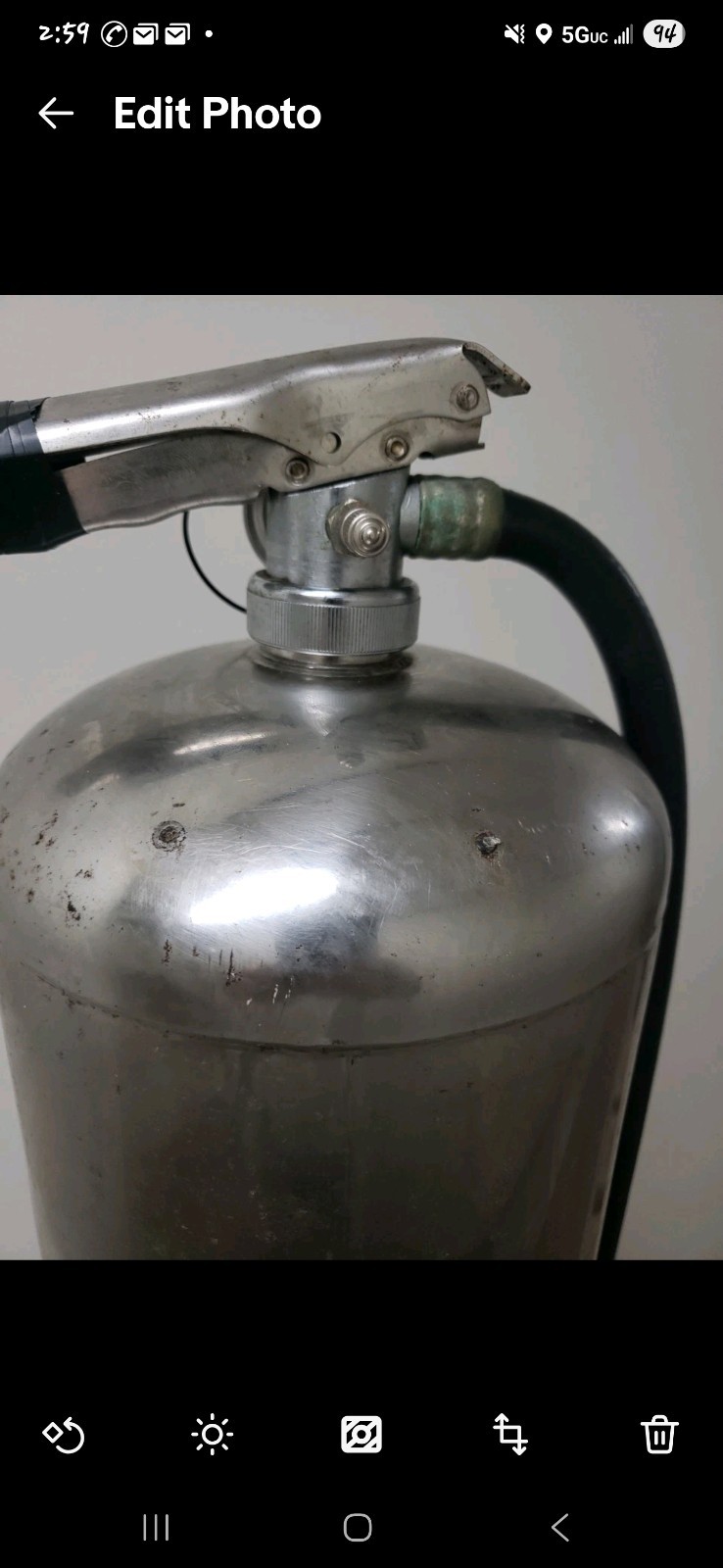 🤡🔥🧯Fire Extinguisher 2.5 gal Water Rebuilt new parts alot of free parts 🧯