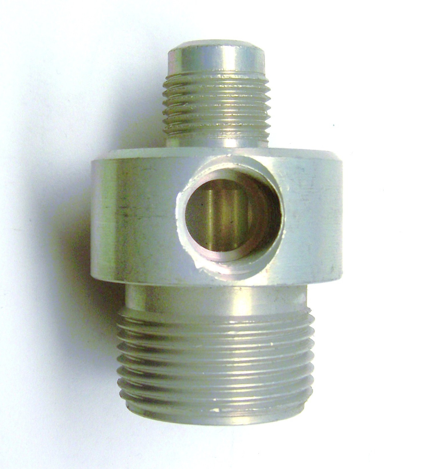 FIRE EXTINGUISHER NOS ALUMINUM VALVE BODY 2-1/2″ T 2.025″ D X .841 W FLANGE