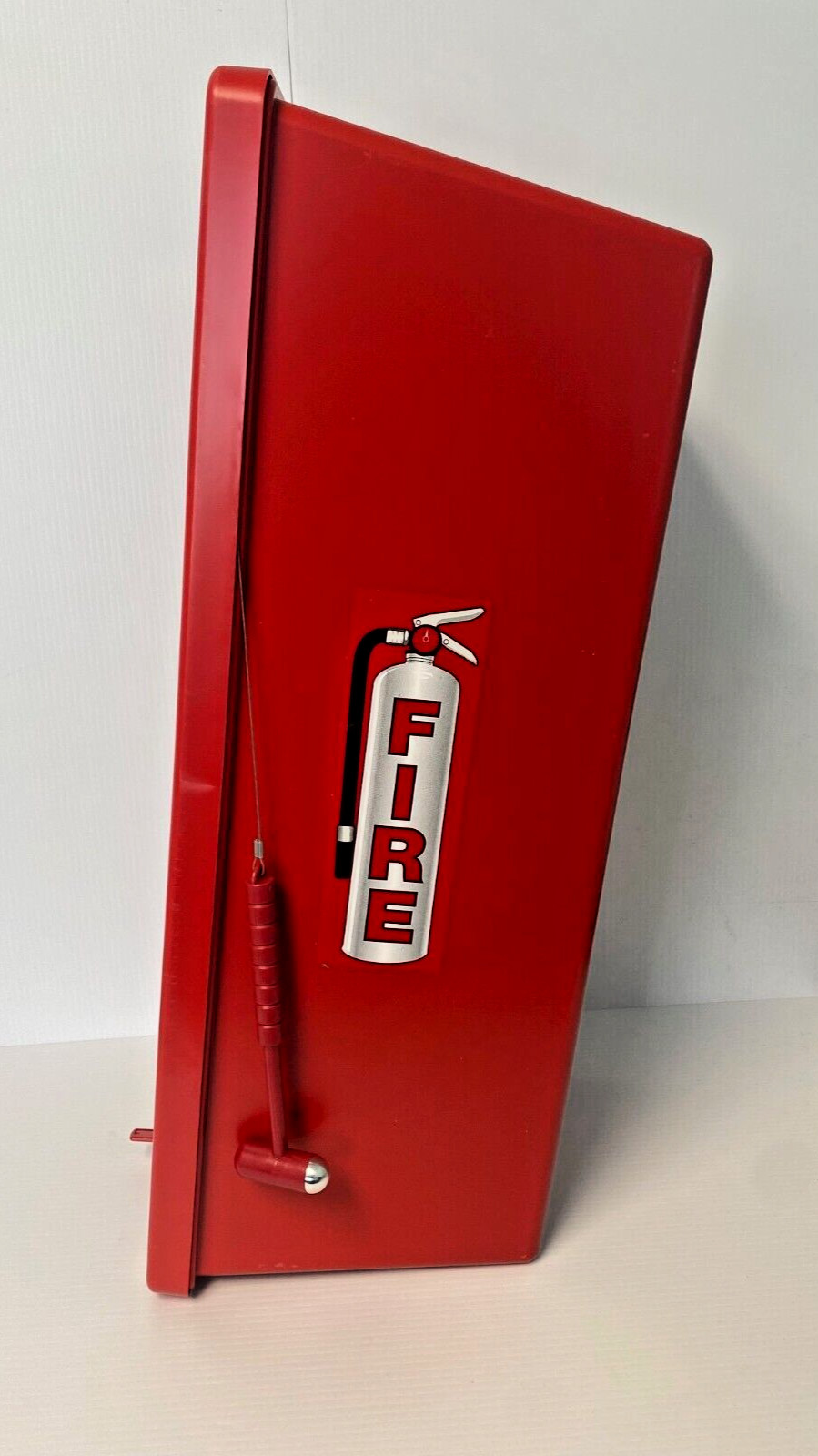 CATO 20LB Fire Extinguisher Cabinets – RED – Hammer and Key