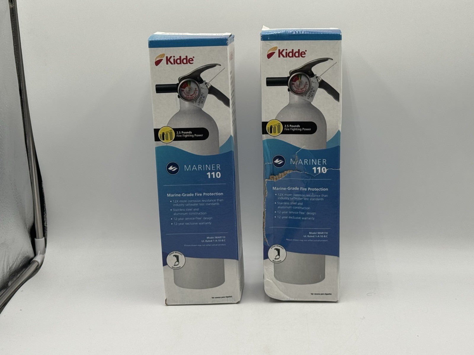 Fire Extinguisher for Boats, Single-Use 1A10BC