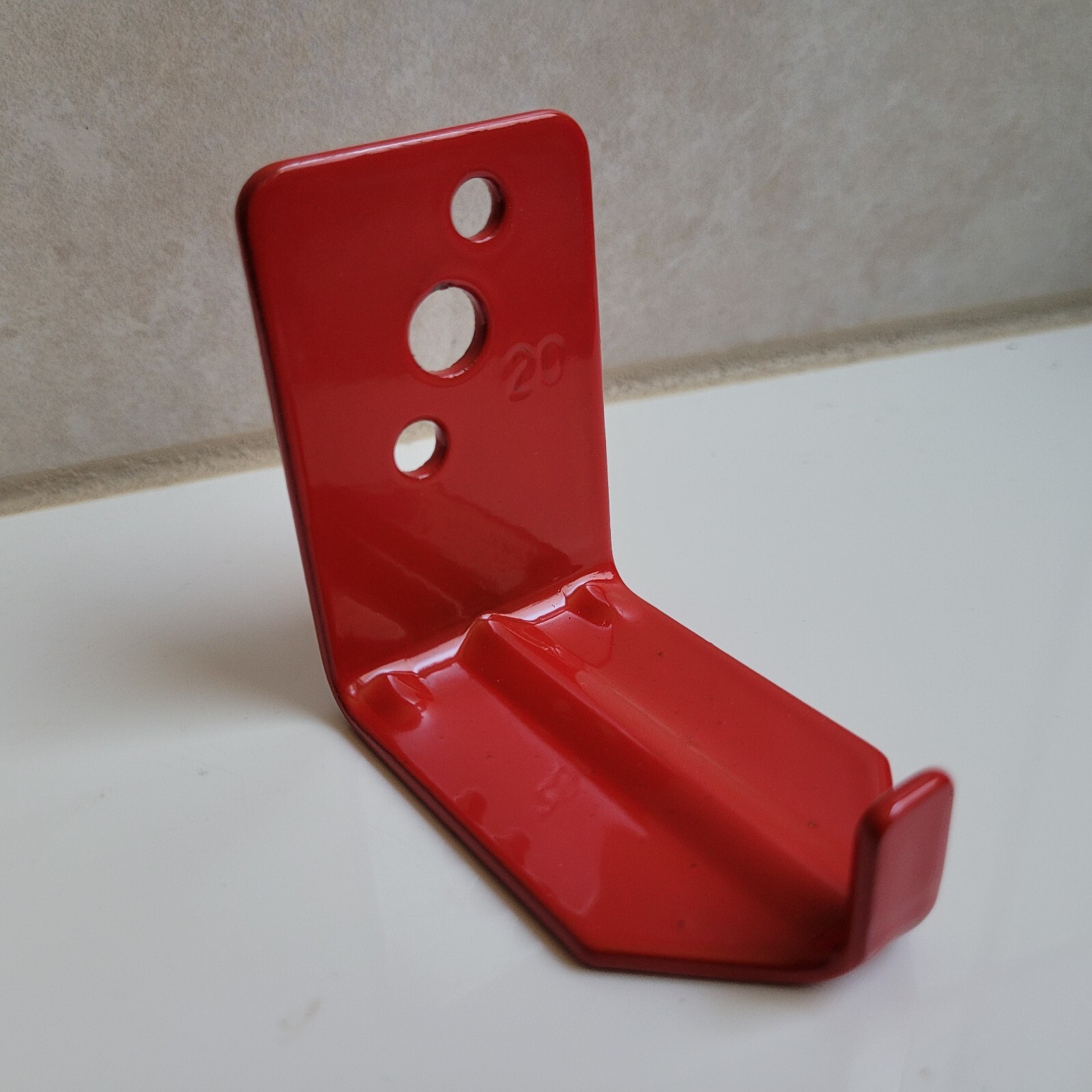 (4) 20LB  New UNIVERSAL Fire Extinguisher Bracket Hook Style Wall Mount Hanger