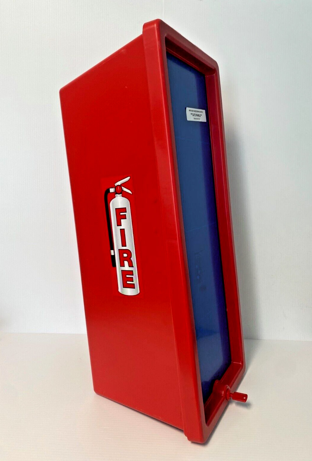 CATO 20LB Fire Extinguisher Cabinets – RED – Hammer and Key