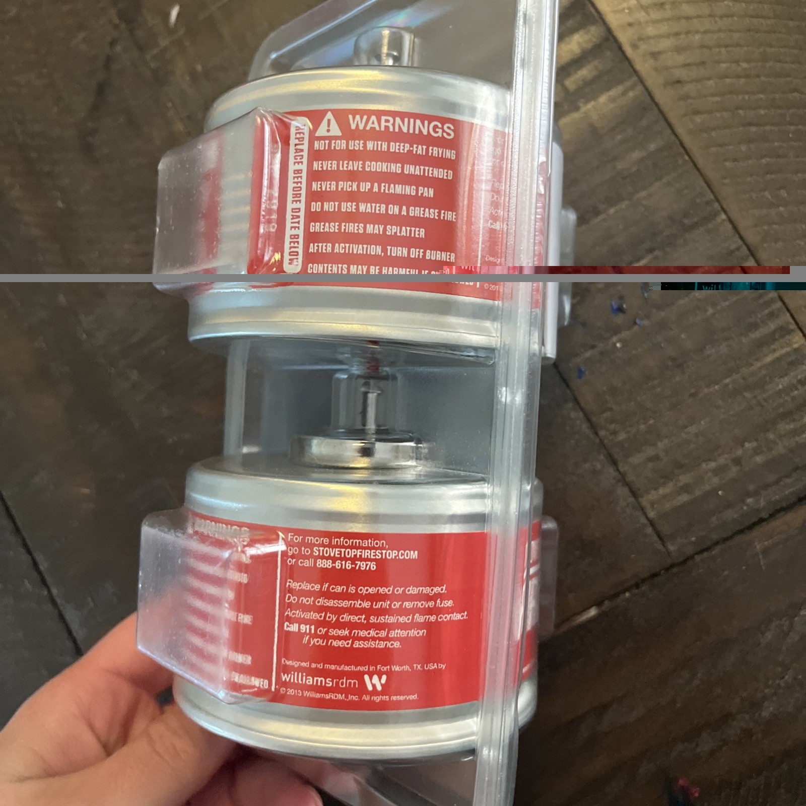 StoveTop FireStop 675-3D RangeHood Fire Suppressor 2 Pack EXP 7 2026EXTINGUISHER