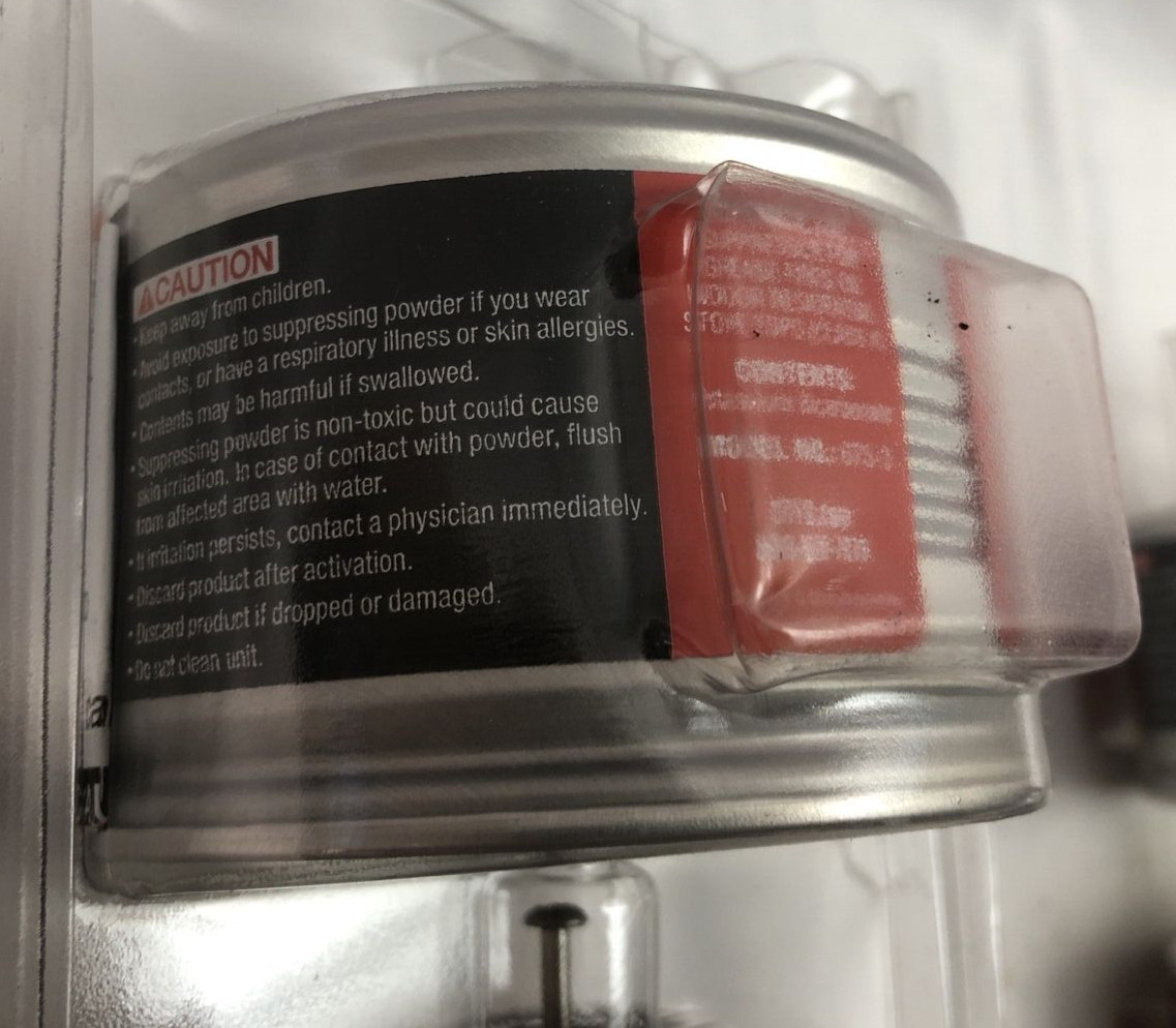 (6x2pk) FireStop Stovetop Automatic Cooktop Fire Suppressor Extinguisher 675-3