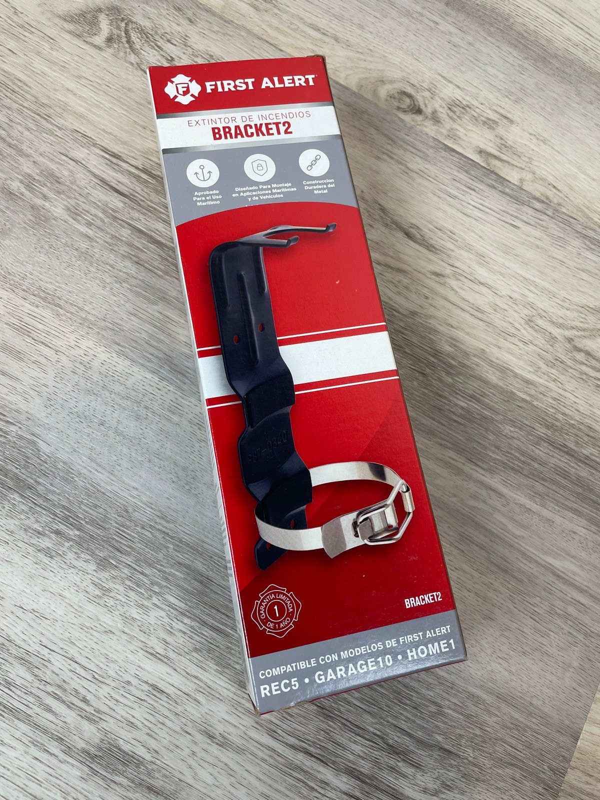 First Alert Small Fire Extinguisher Mounting Bracket – BRACKET2 NEW IN BOX
