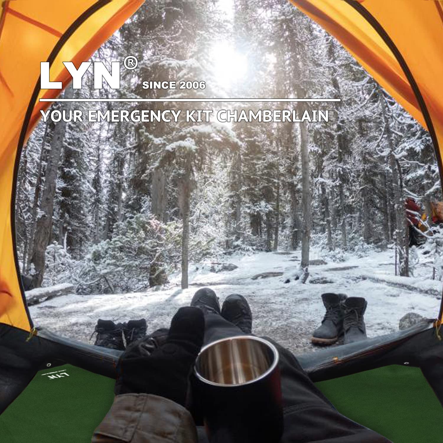 Almighty Equip:LYN All-Weather Heavy Duty Solar Emergency Survival Blanket-1….