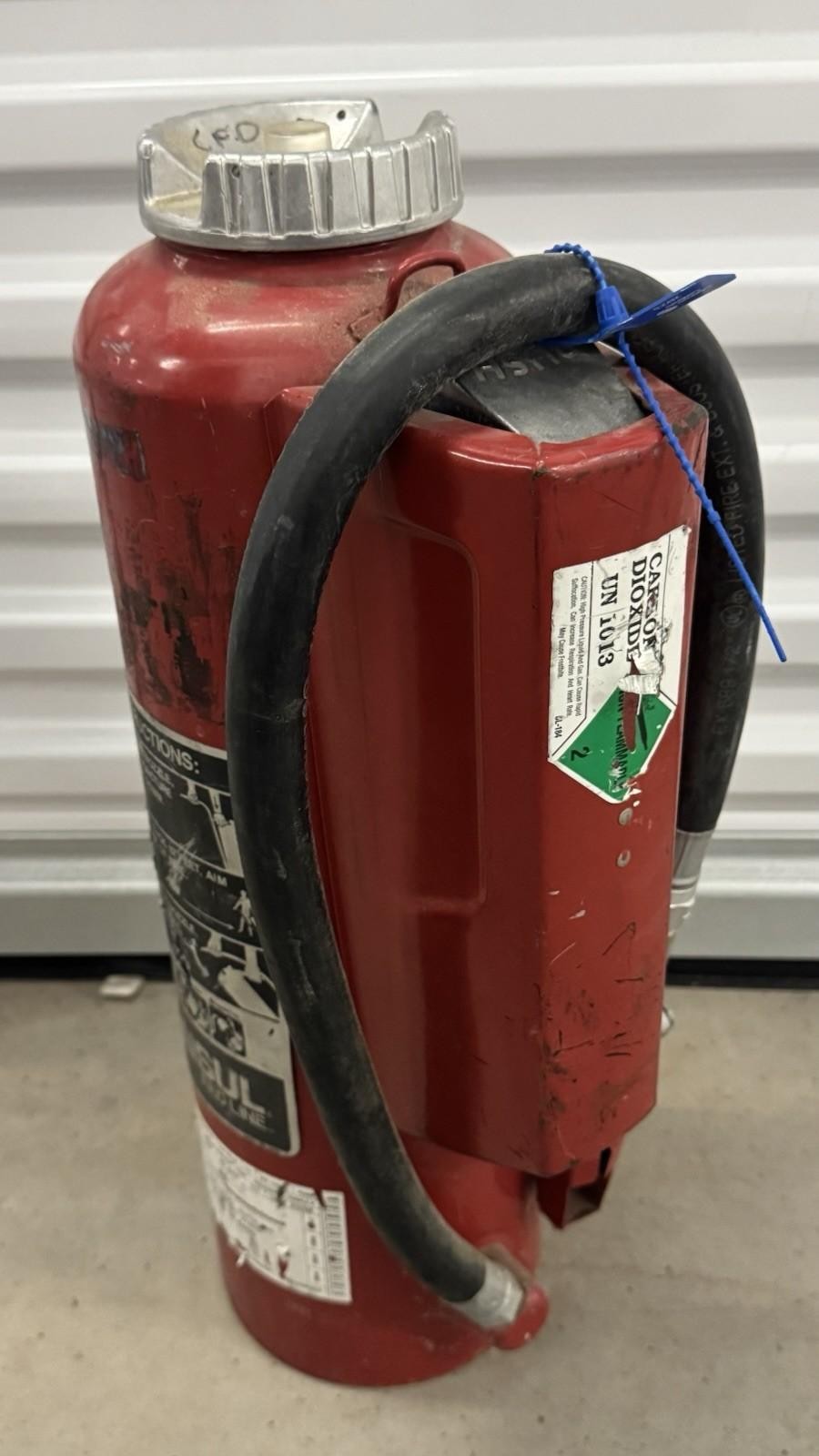 Ansul Red Line 20lb ABC Fire Extinguisher Cartridge Operated 2023 Tag
