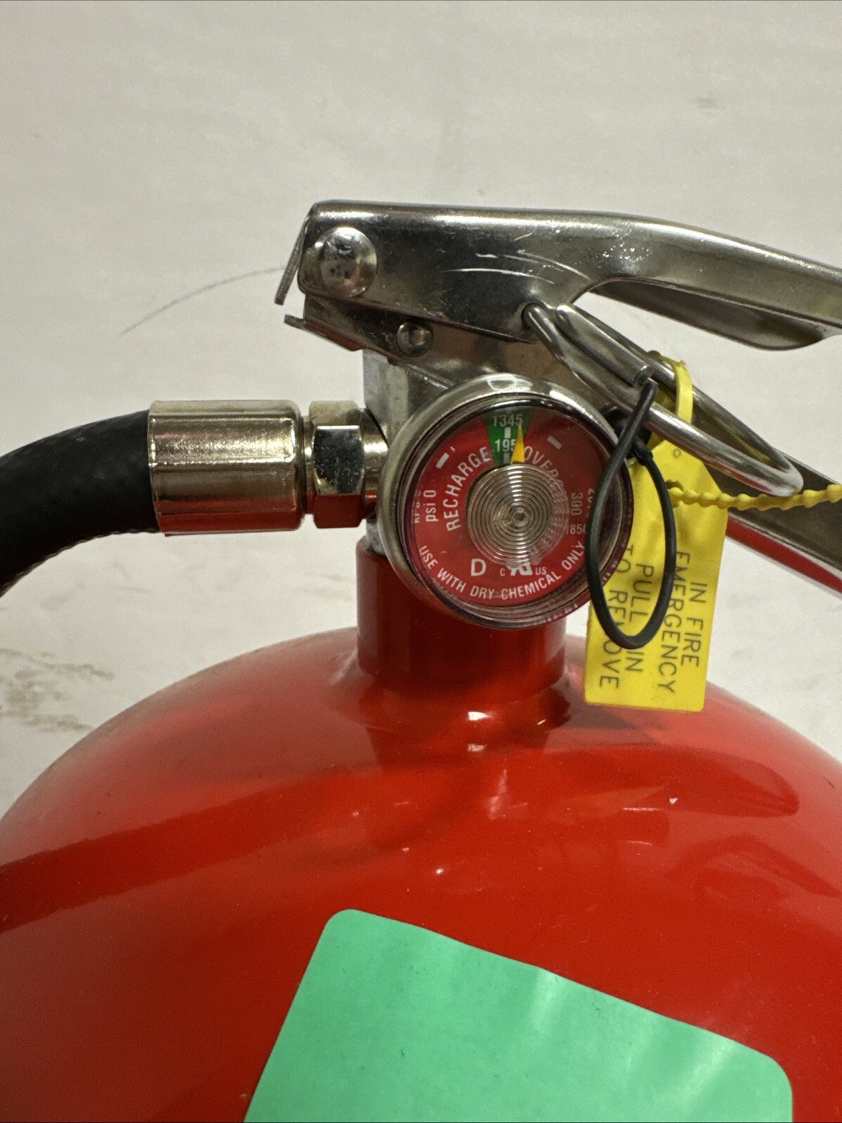 BADGER B20P-HF Fire Extinguisher,Steel,Red
