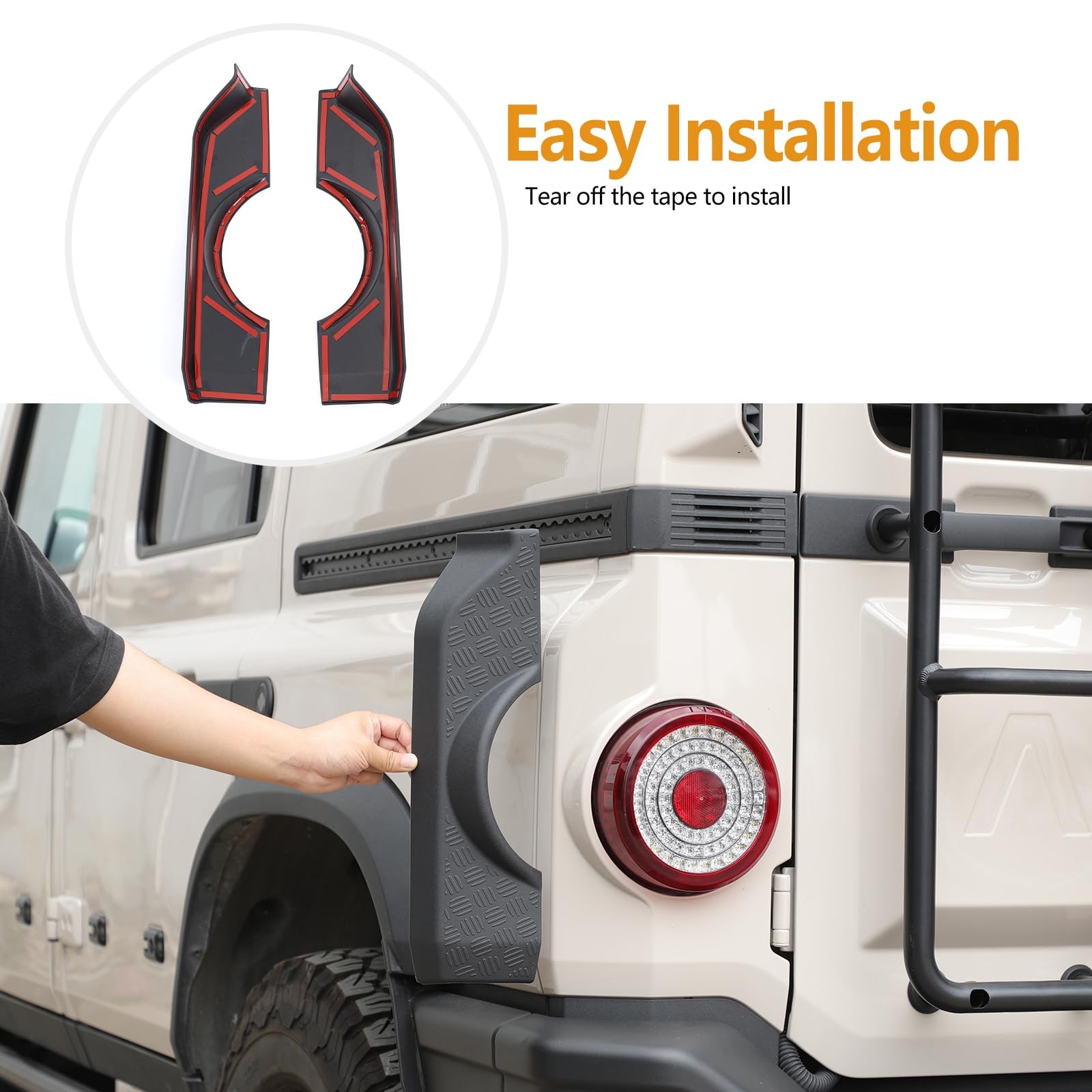 Bekantogy 2PCS Tail Light Side Guard Cover Compatible with INEOS Grenadier…