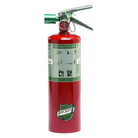Buckeye Fire Equipment 70510 Fire Extinguisher, 5 Lb Capacity, Class Bc , Ul