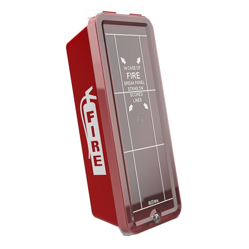 4pcs Fire Extinguisher Cabinet Box Red Plastic Cover Case for 5LB FE New