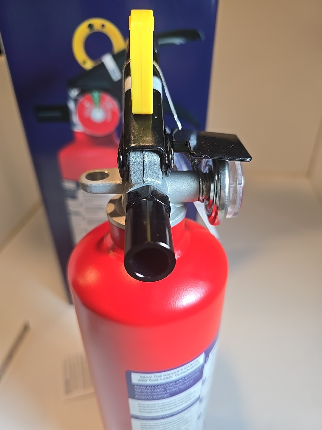 Ougist ABC Dry Powder Fire Extinguisher,2.2lb–1-A:10-B:C Rated,Fire Extinguisher