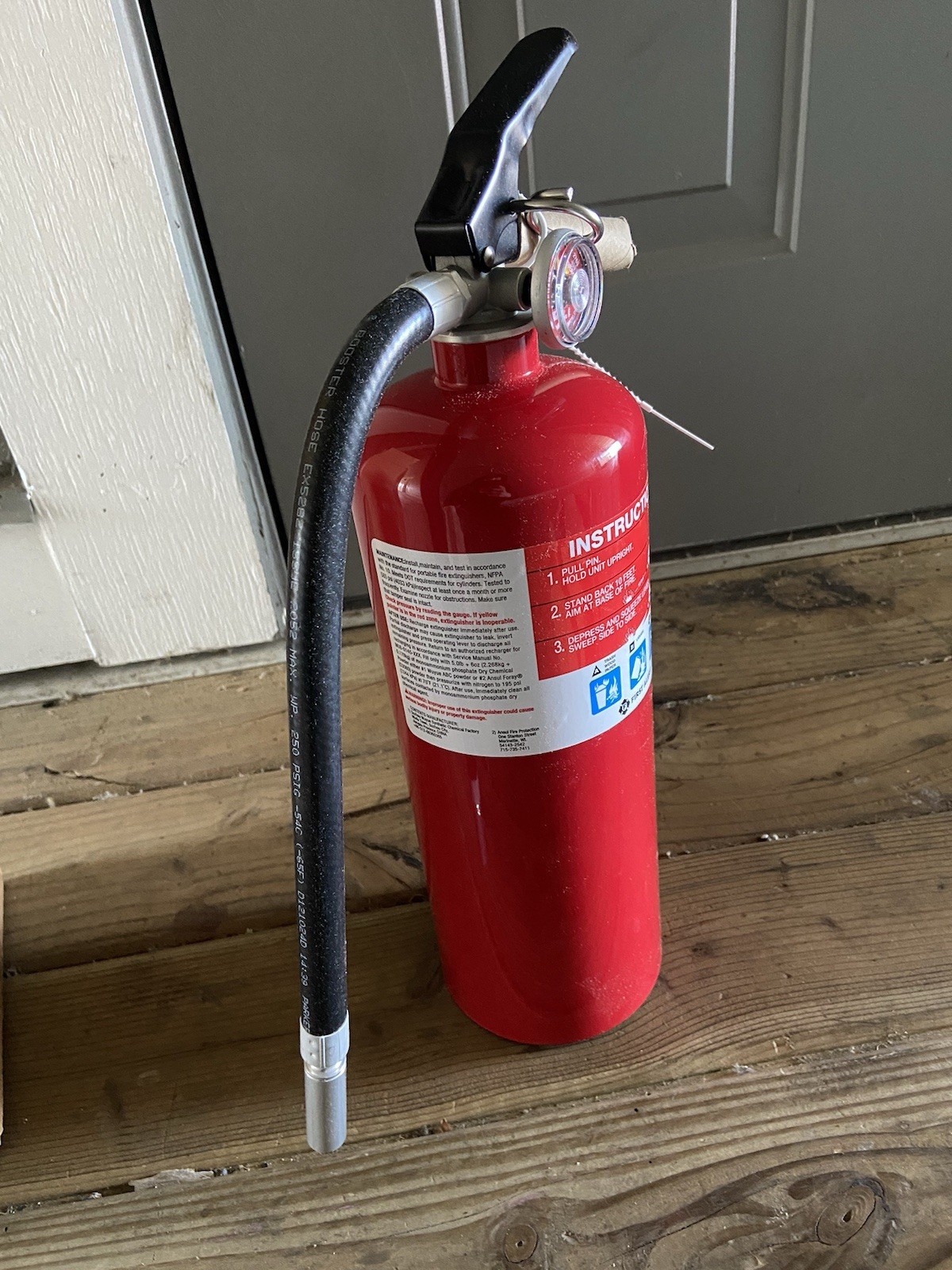 First Alert Fire Extinguisher for Home & Commercial Use, Heavy Duty Rechargeable