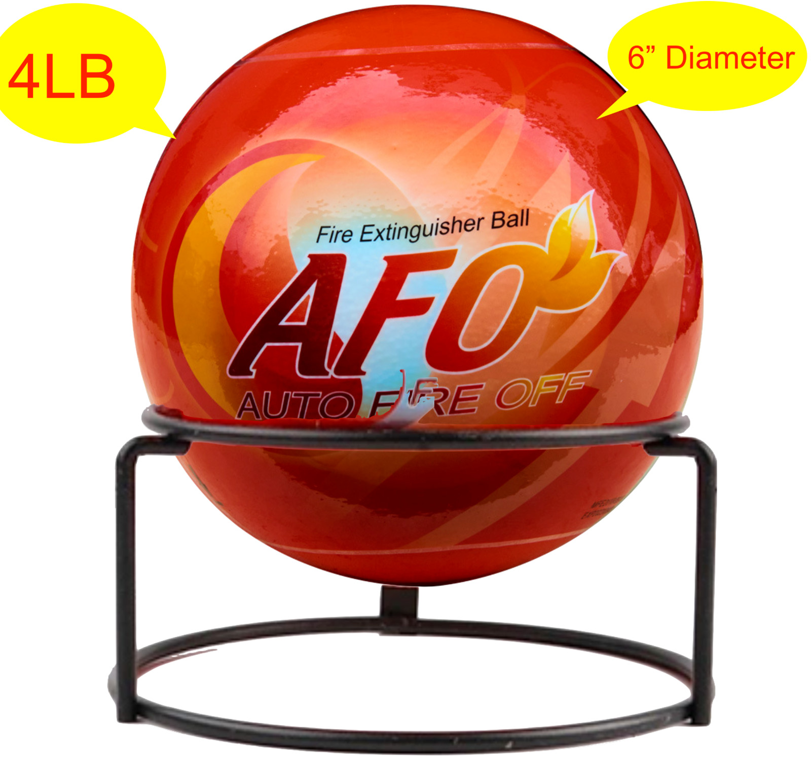 X-Large AFO Fire Ball Automatic Dry Powder Fire Extinguisher For Cars House
