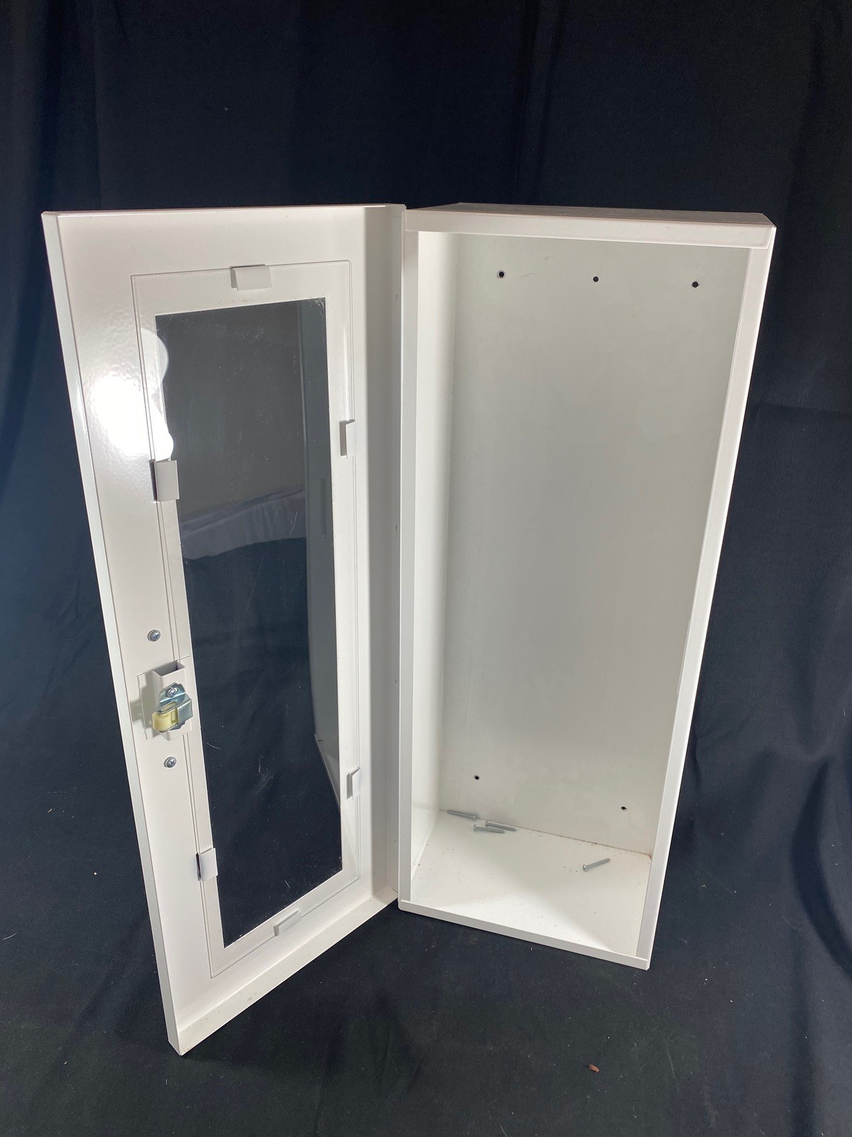JL INDUSTRIES Decorline Steel Surface-Mounted Fire Extinguisher Cabinet 5129F20