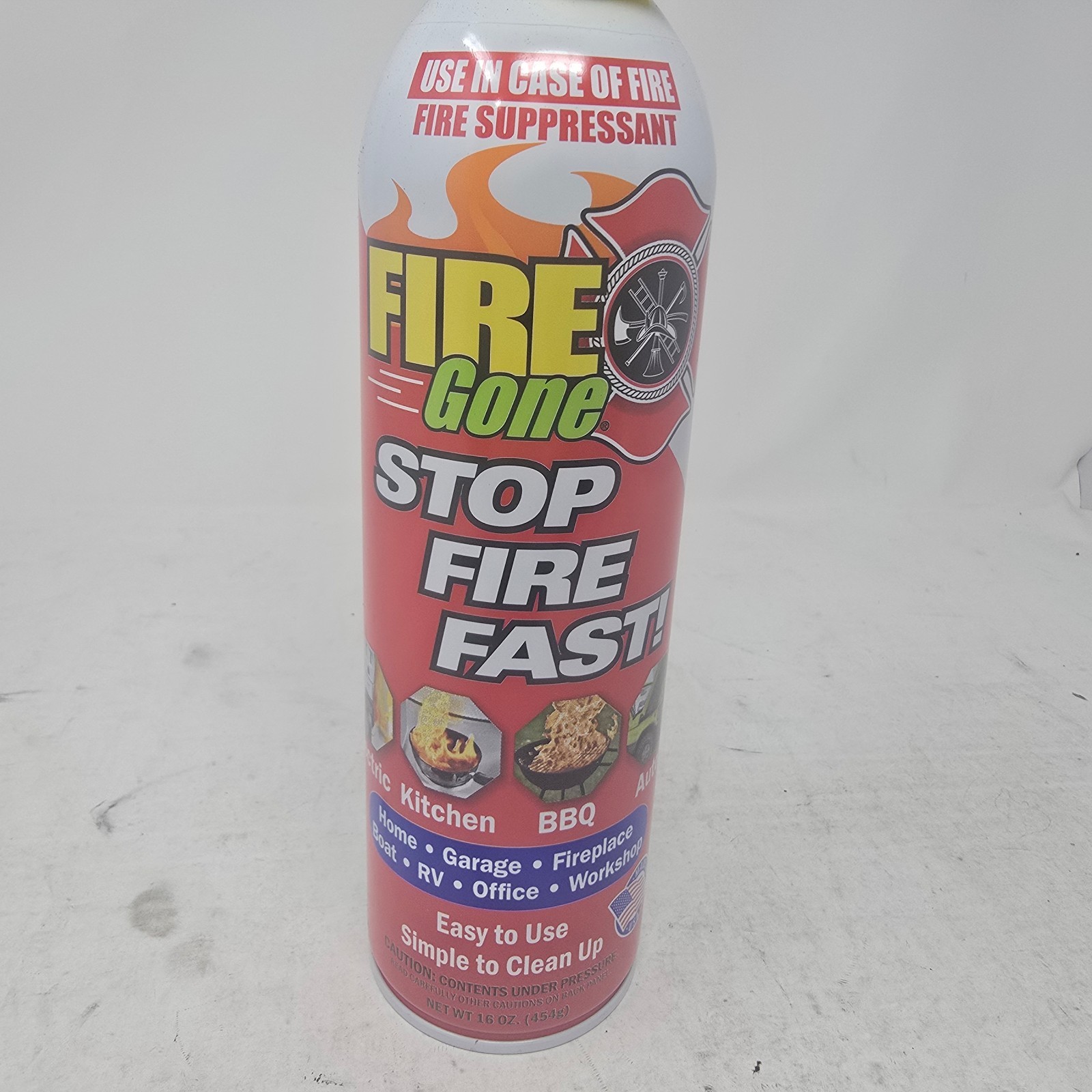 *Box of 12* 16 Oz. A:B:C Multiple Use Fire Extinguisher Spray Suppressant