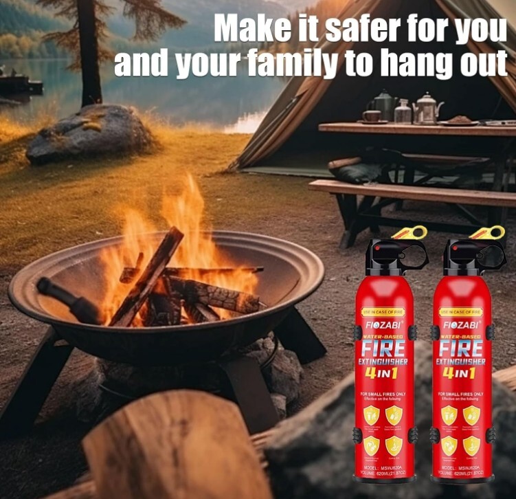 Fire Extinguisher home Car Mini fire Small kitchen wall mount bracket race Spray