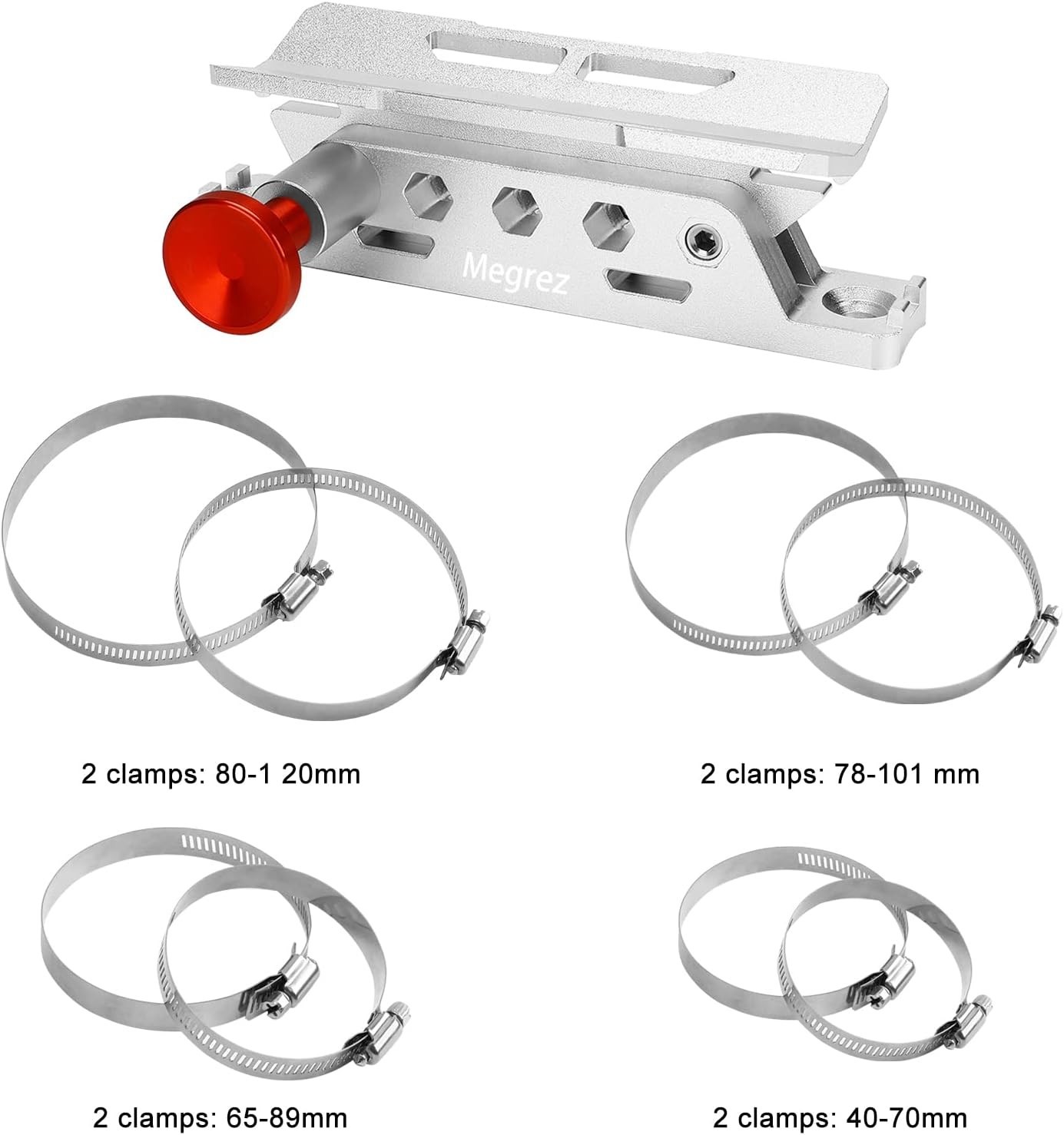 Adjustable Fire Extinguisher Mount Holder, Aluminum Quick Release Fire Exting…