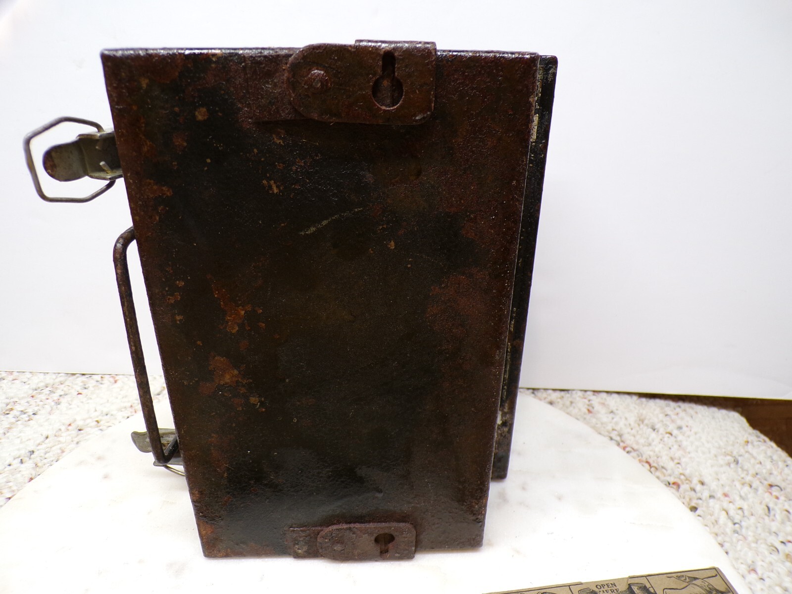 Mine Safety Appliances Co Pittsburgh PA M-S-A First Aid Kit Type D Metal Case