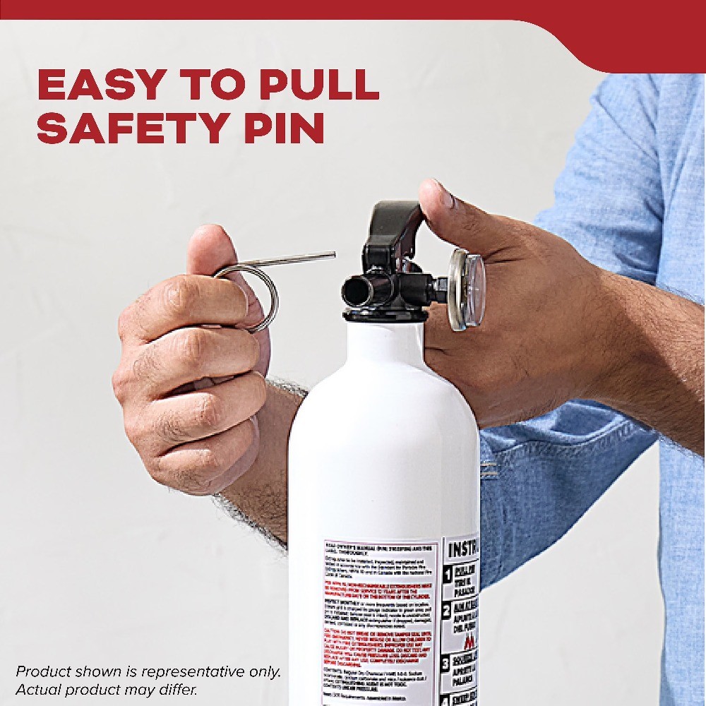 Kidde Fire Extinguisher for Vehicles, Cars, Single Use 5BC