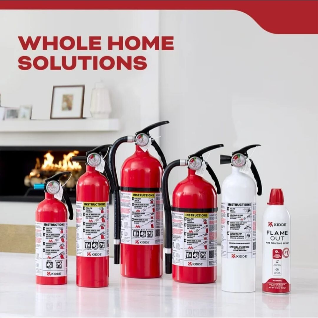 (2 pack) Kidde Basic Fire Extinguisher for Home, Residential 1A10BC