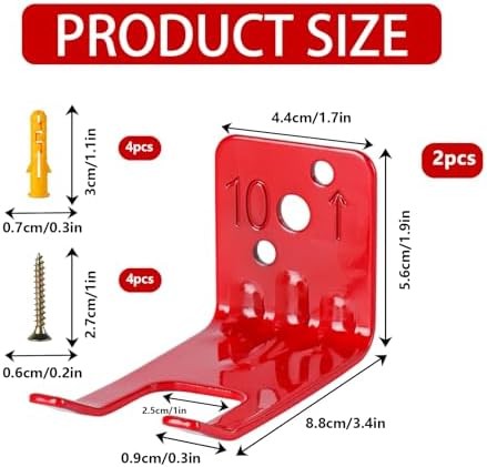 Fire Extinguisher Mounts & Brackets,2 Pack Fire Extinguisher Brackets and Holder