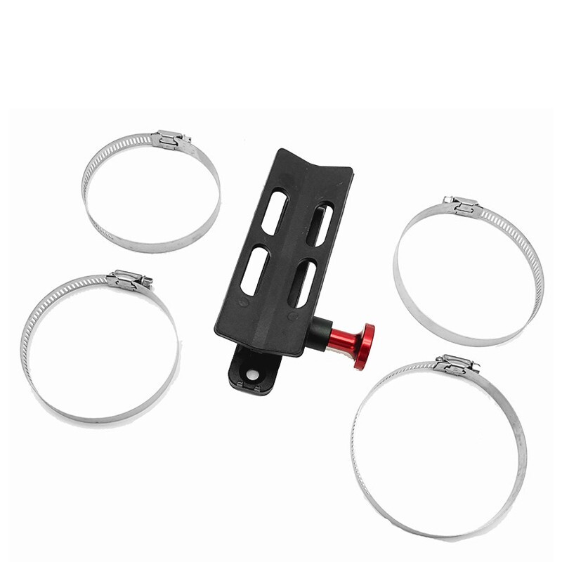 Universal Fire Extinguisher Holder Mount Bracket with 4 Clamps Adjustable Bobber