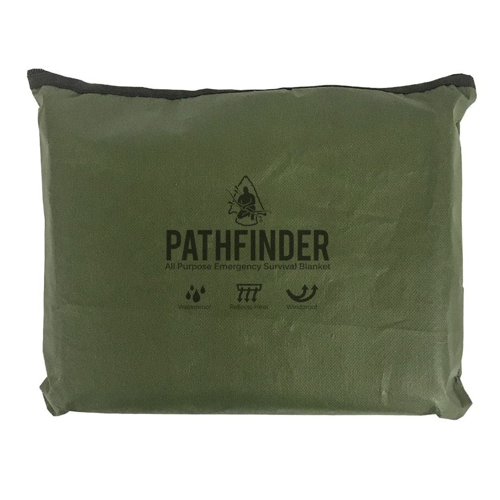 The Pathfinder School All Purpose Emergency Survival Blanket (OD Green)