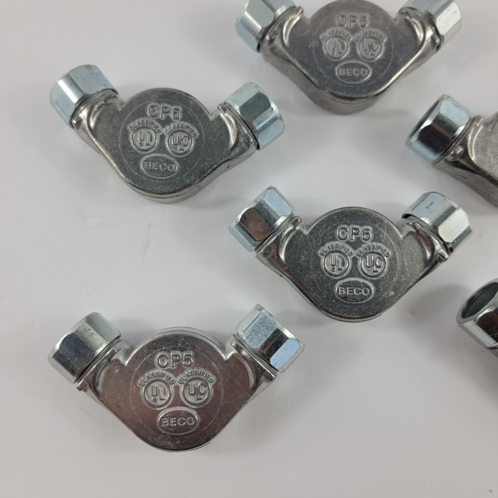 Brooks Beco CP5 Compression Corner Pulley Lot Of 6 Pulleys For Type for 1/2″