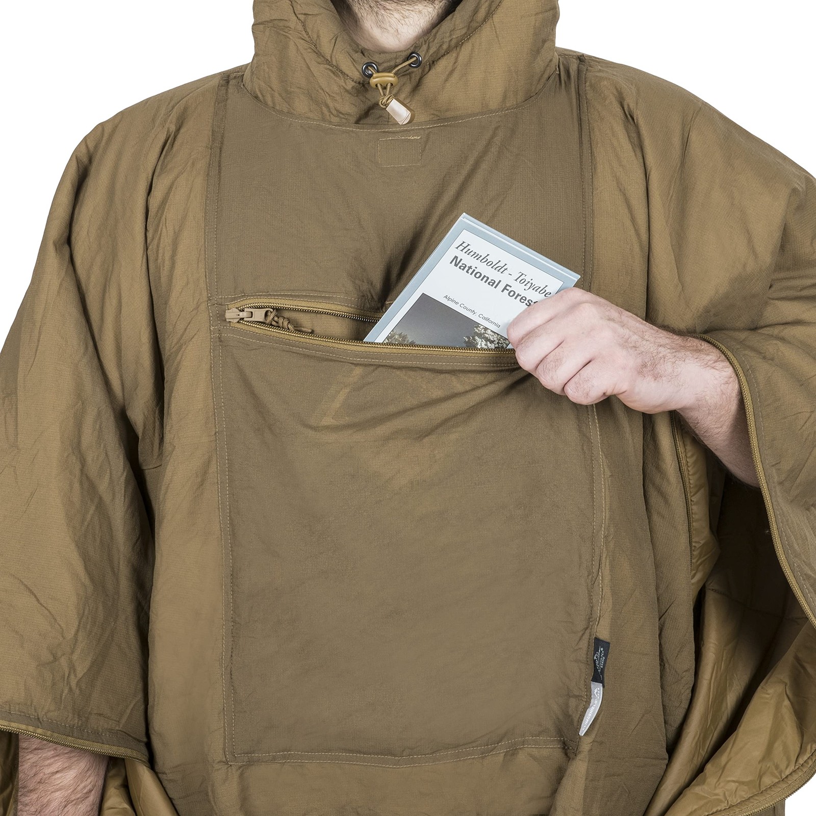 Helikon-Tex Swagman Roll Military Poncho, Bushcraft Line – Multi-purpose Rain…