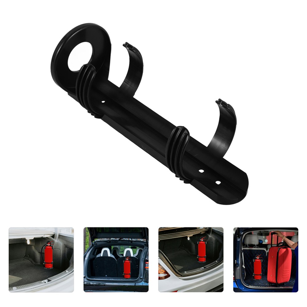 2Pcs Fire Extinguisher Wall Mount Holder Adjustable Bracket for Vehicles Trucks