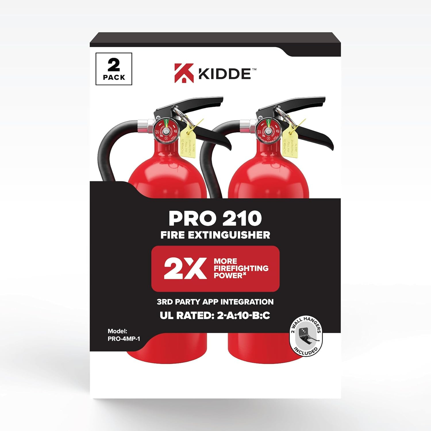 Commercial-Grade Fire Extinguisher for Office, Schools, Rechargeable, 2A10BC, 2