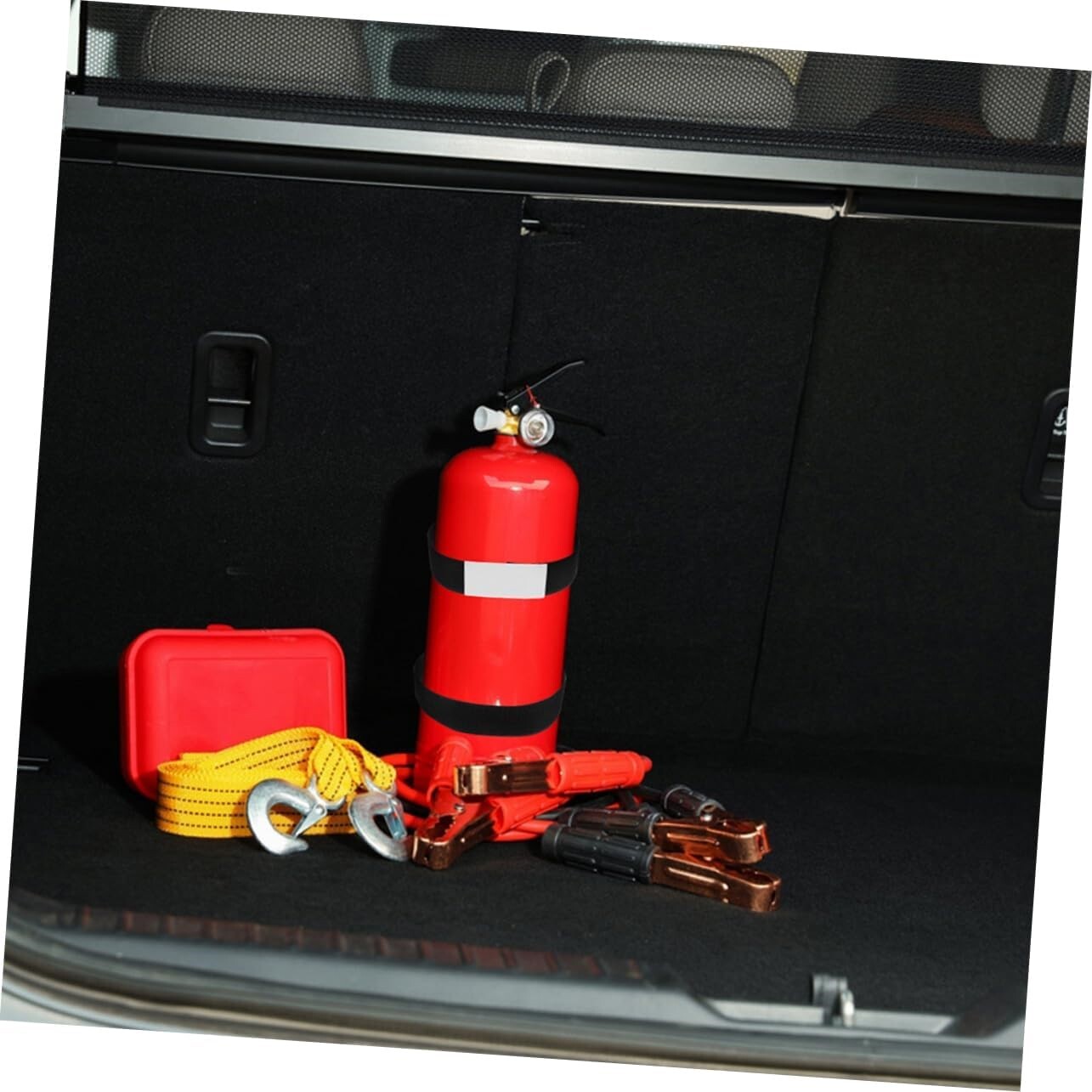 4pcs Fire Extinguisher Fixing Straps Adhesive Fire Extinguisher Strap Car USA