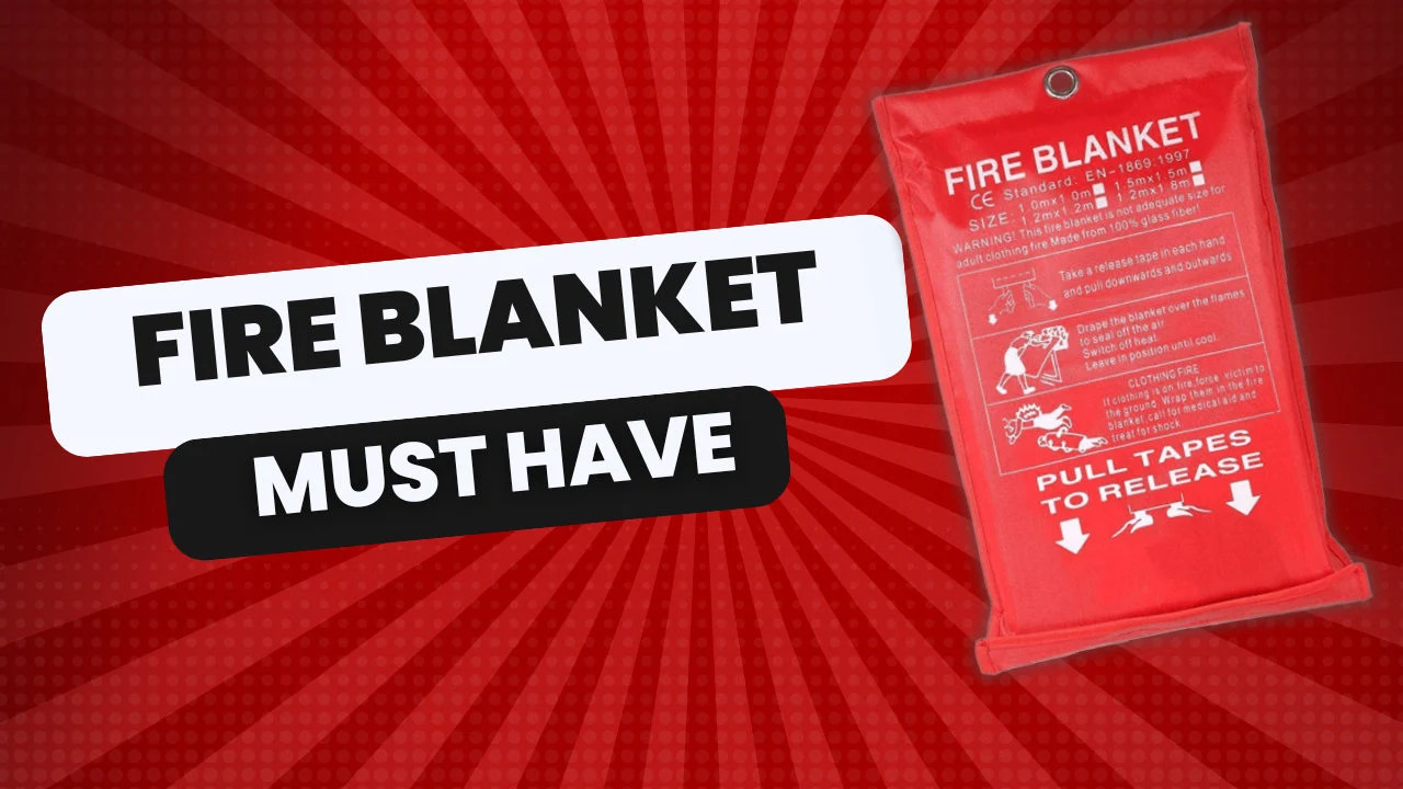 Fire Blanket Kitchen Emergency Suppression Blanket