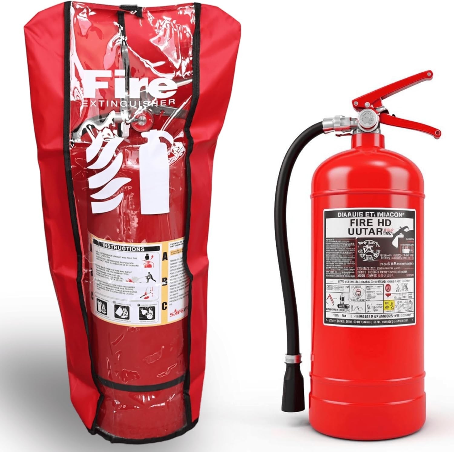 Fire Extinguisher Cover – Dust, Scratch Protective Cover – up to 20LBS