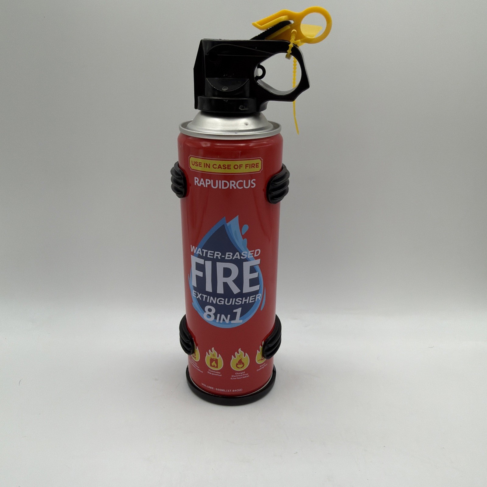 Upgraded 8-IN-1 Fire Extinguisher for Home Vehicle Car Kitchen Boat, Small Fire