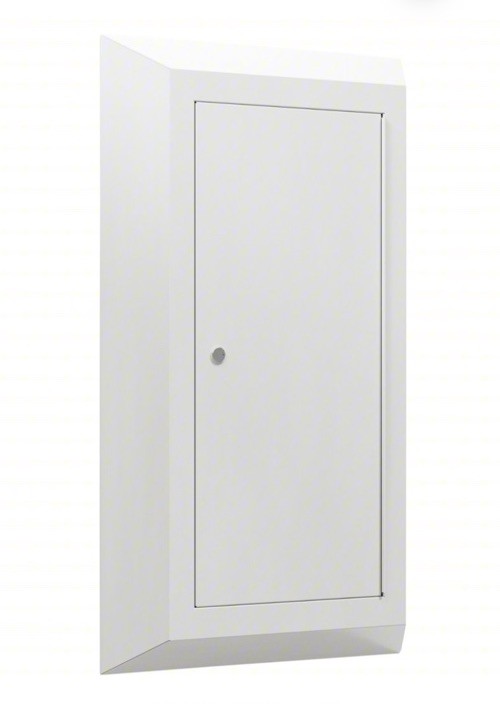 Oval CSLRST-010700 Fire Extinguisher Cabinet 34.5″, Surface Mount, White