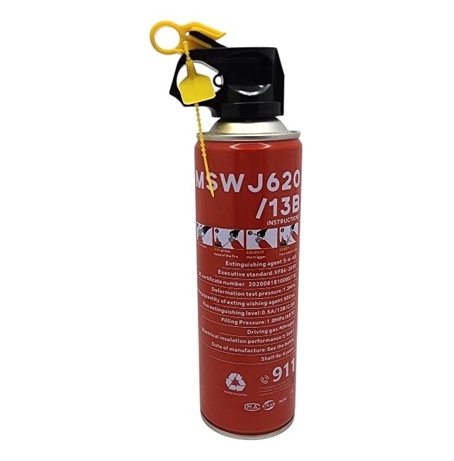 4 Pack 8 in 1 Water Based Fire Extinguisher w/ Wall Mount 500mL (Exp 05/23/2029)
