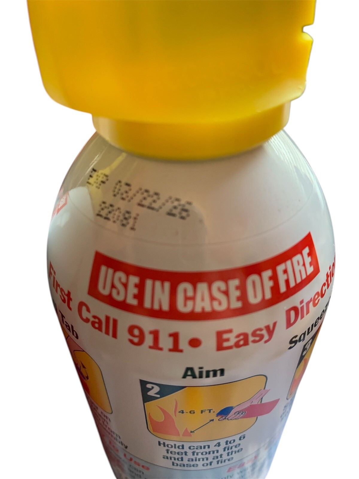 Fire Gone 5-in-1 Compact Fire Extinguisher for Car Grease and Electrical -2 PACK