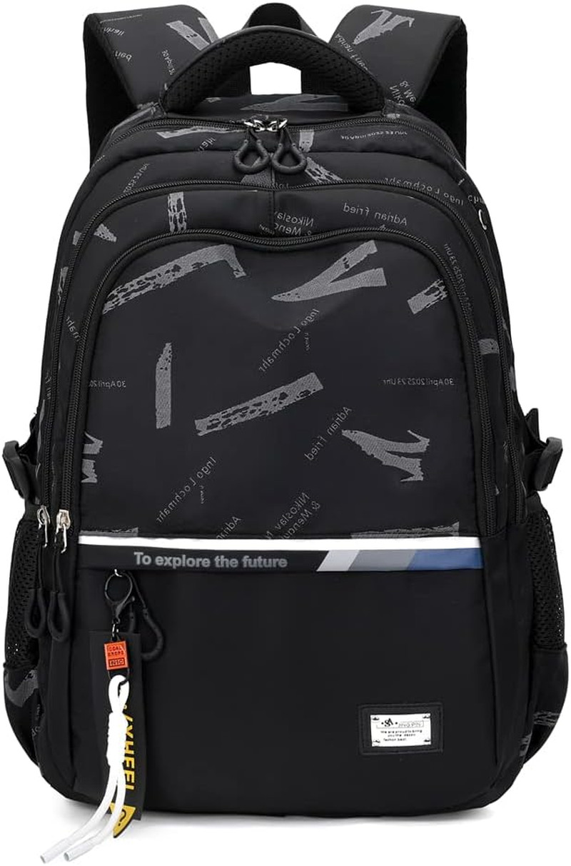 Kids School Backpack for Boys Casual Bookbags Elementary Middle School Bag Teens