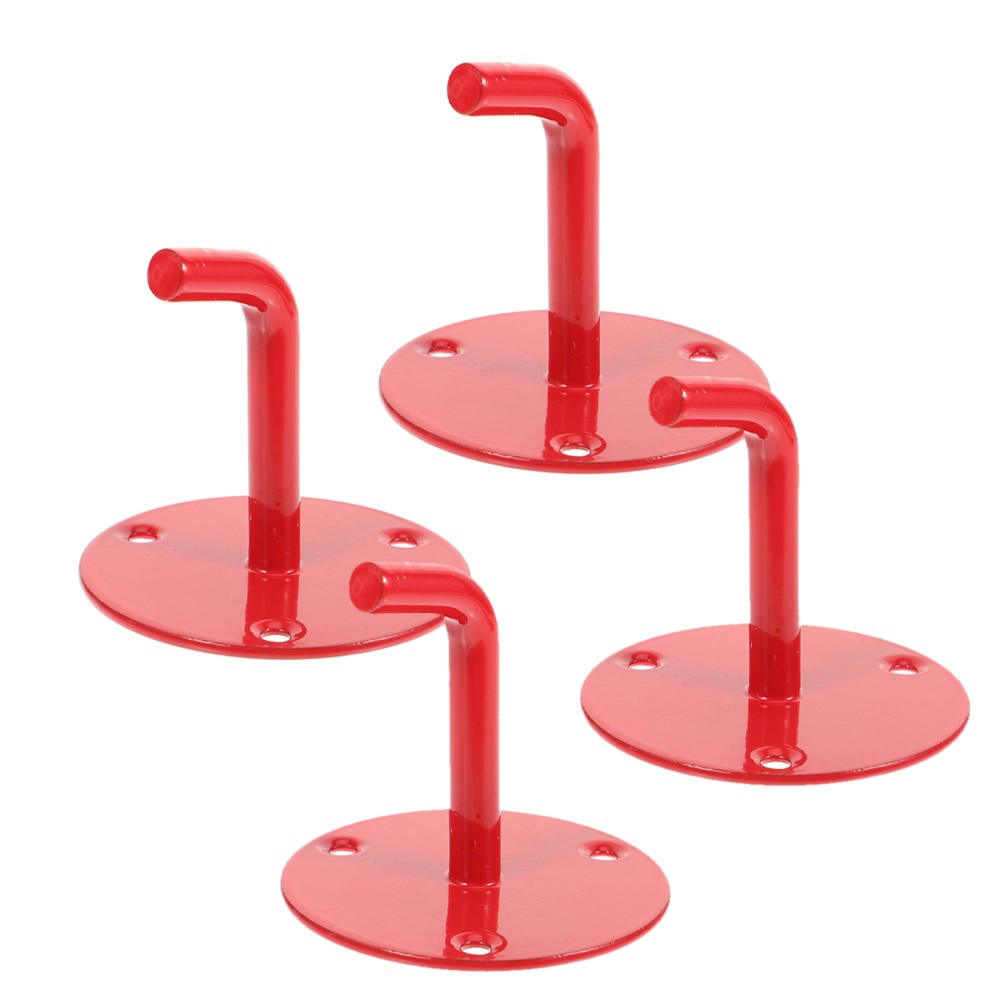 4 Pcs Fire Extinguisher Hooks Wall Hanger Element Mount Extinguishers Fixed