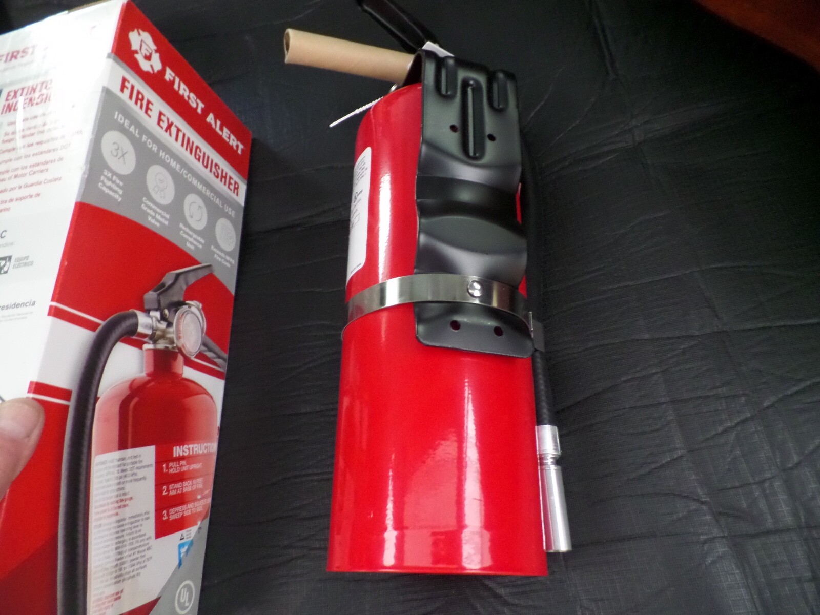 First Alert MODEL FE3A40GR 10 lb Fire Extinguisher UL Rated 3A 40B C Heavy Duty