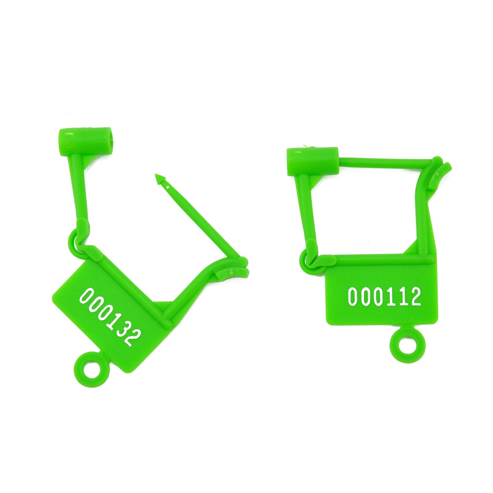 50 Pcs Plastic Security Padlock Seals Numbered Tamper Proof Luggage Plastic Tags