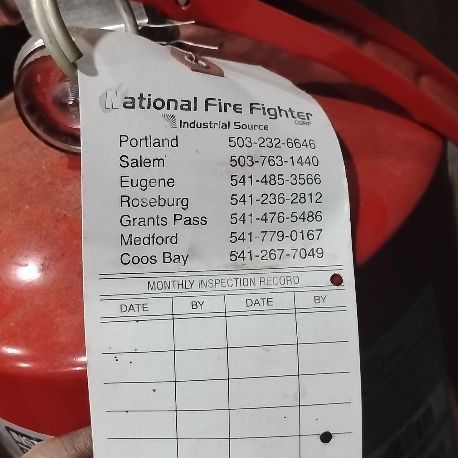 Sentry AA20-1 Dry Chemical Fire Extinguisher 10-A:120-B:C Red Fire Extinguishers